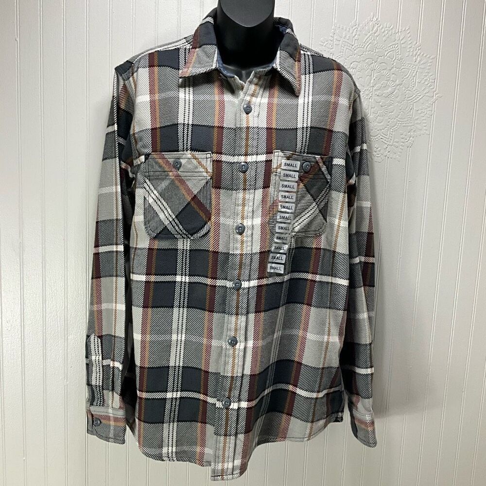 LANDS’ END Heavyweight Flannel Shirt